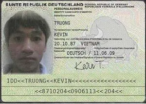 Novelty card in the name of Kevin