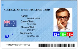 Australian identity card copy