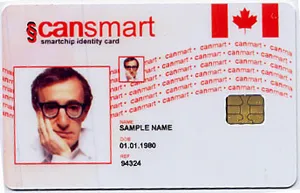 Canadian passports, copies