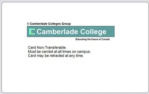Student college card copy