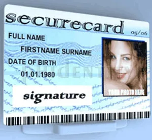 Secure identification cards