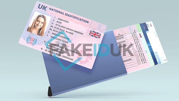 The Ultimate UK Drivers Licence — holographic overlay.