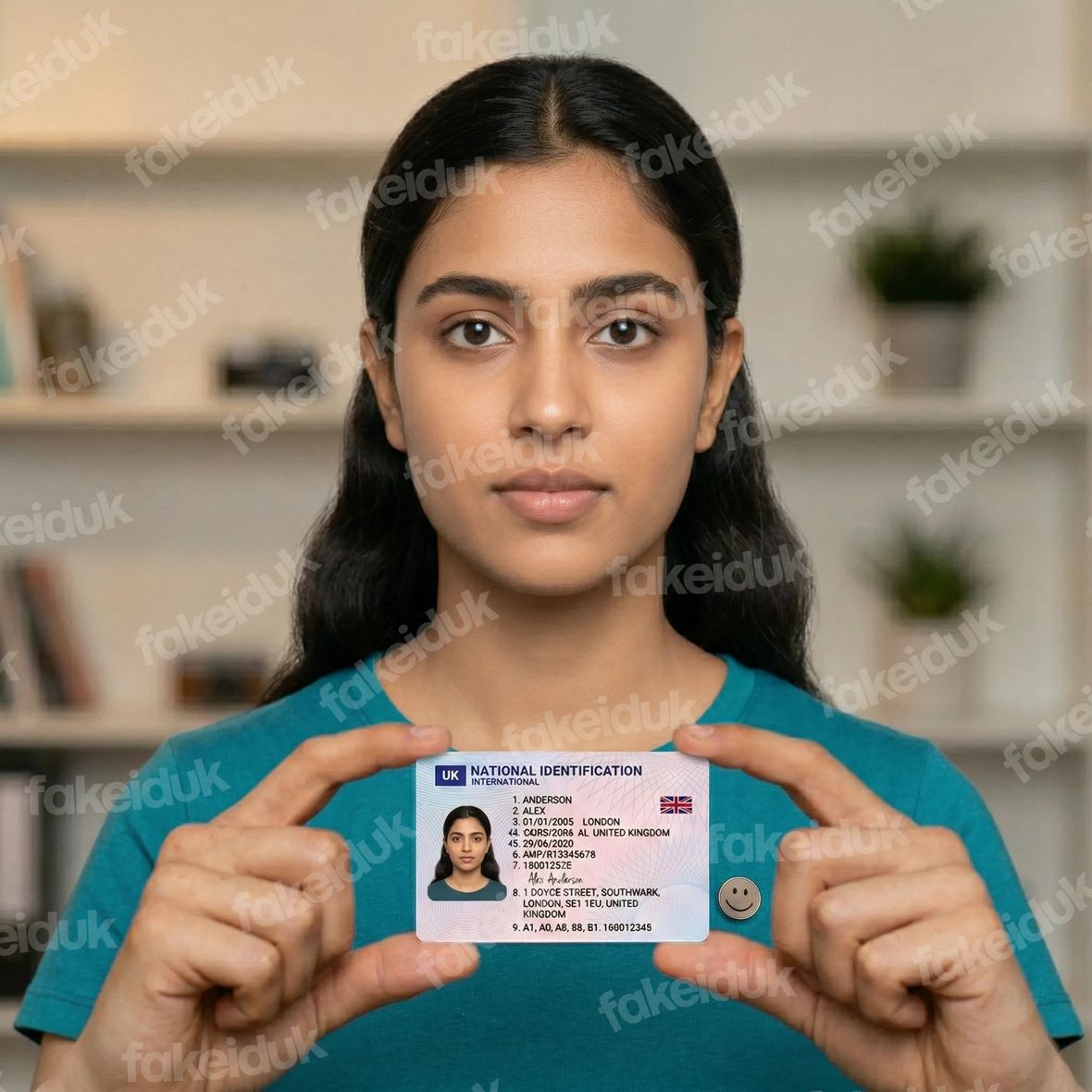 Classic UK Drivers License — additional view.