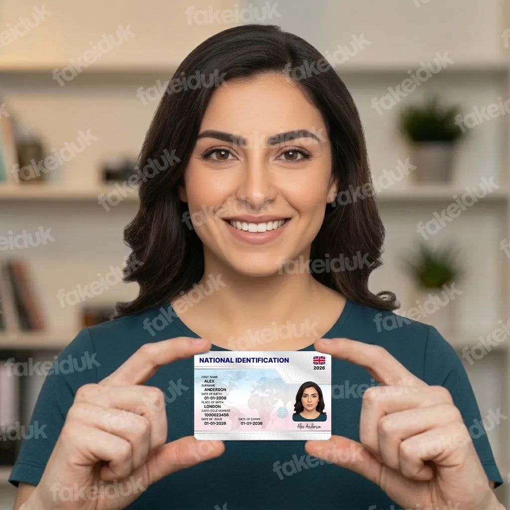 Steel Finish National ID — close-up.