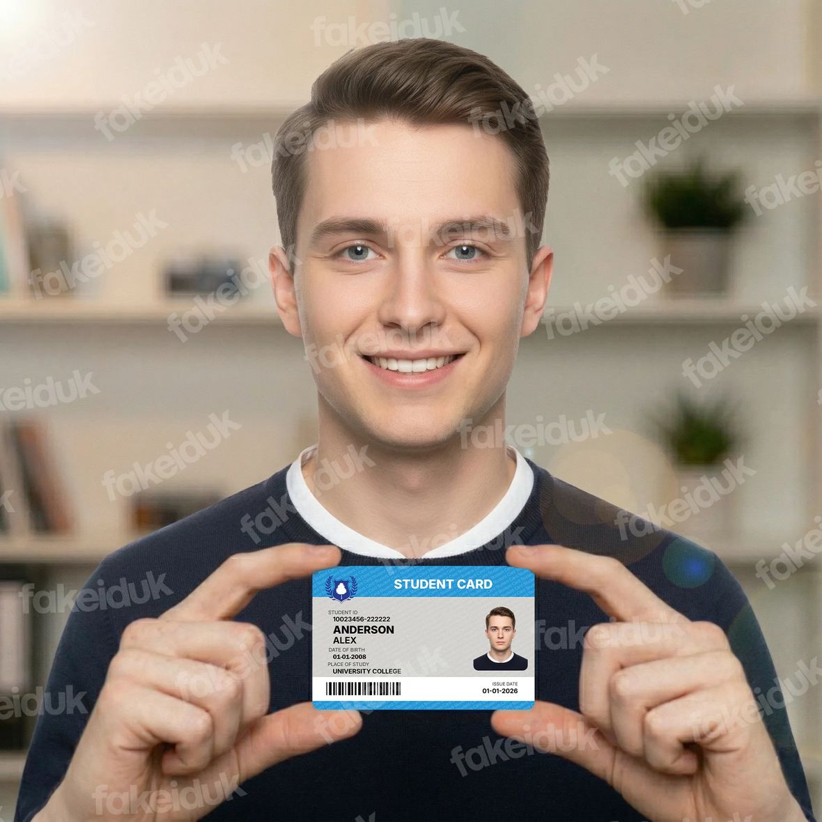 Universal Student Card — close-up.