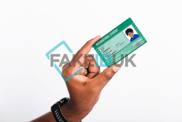 International Student Card — holographic overlay.