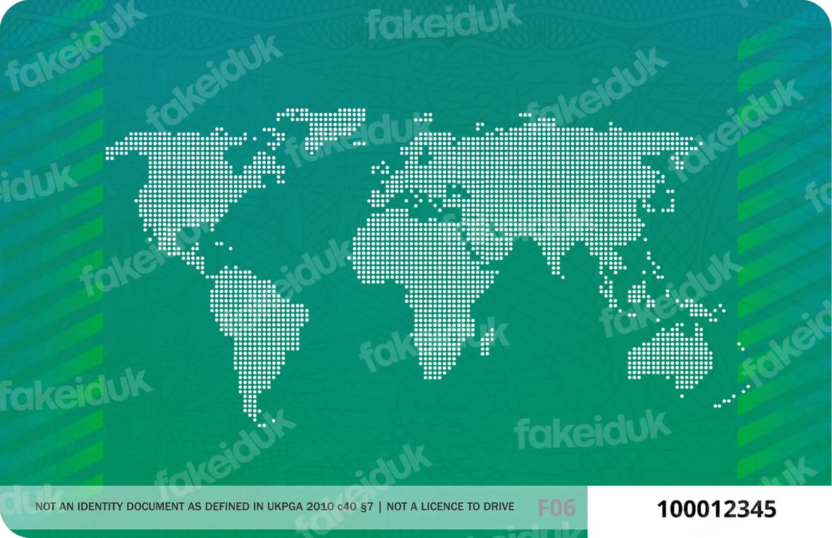 International Student Card — detail view.