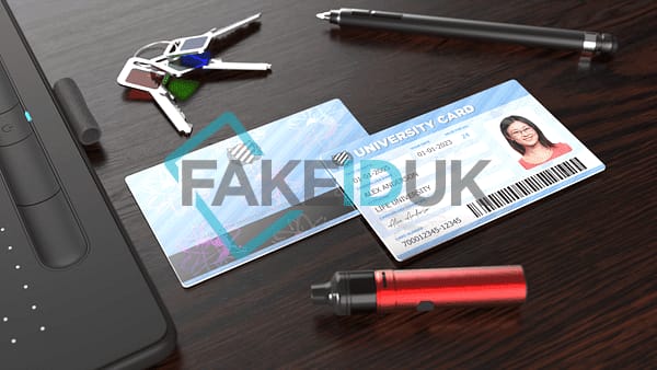 University Card — reverse side.