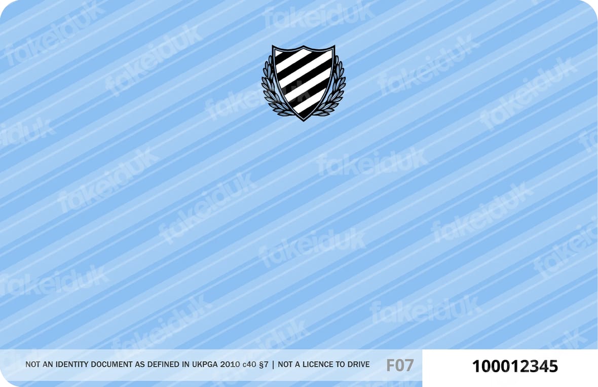 University Card — detail view.