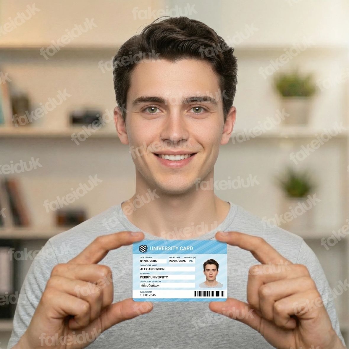 University Card — close-up.