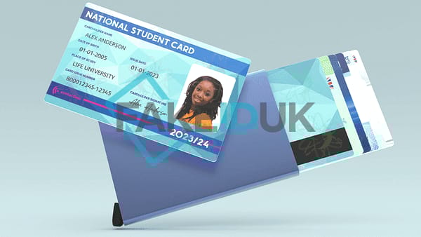 National Student Card — holographic overlay.