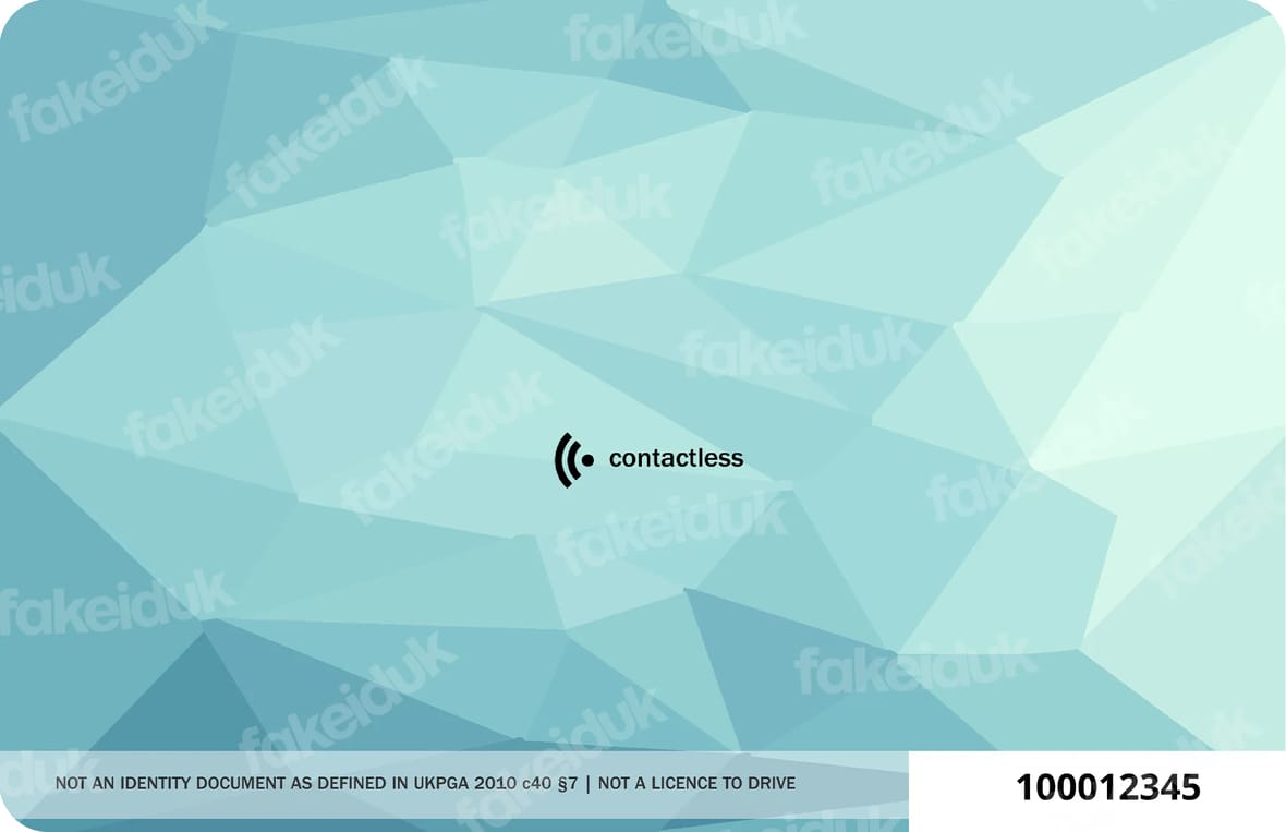 National Student Card — detail view.