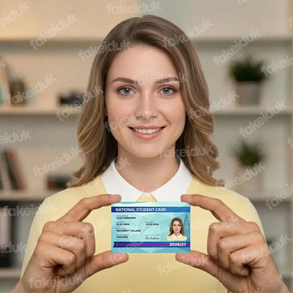 National Student Card — close-up.