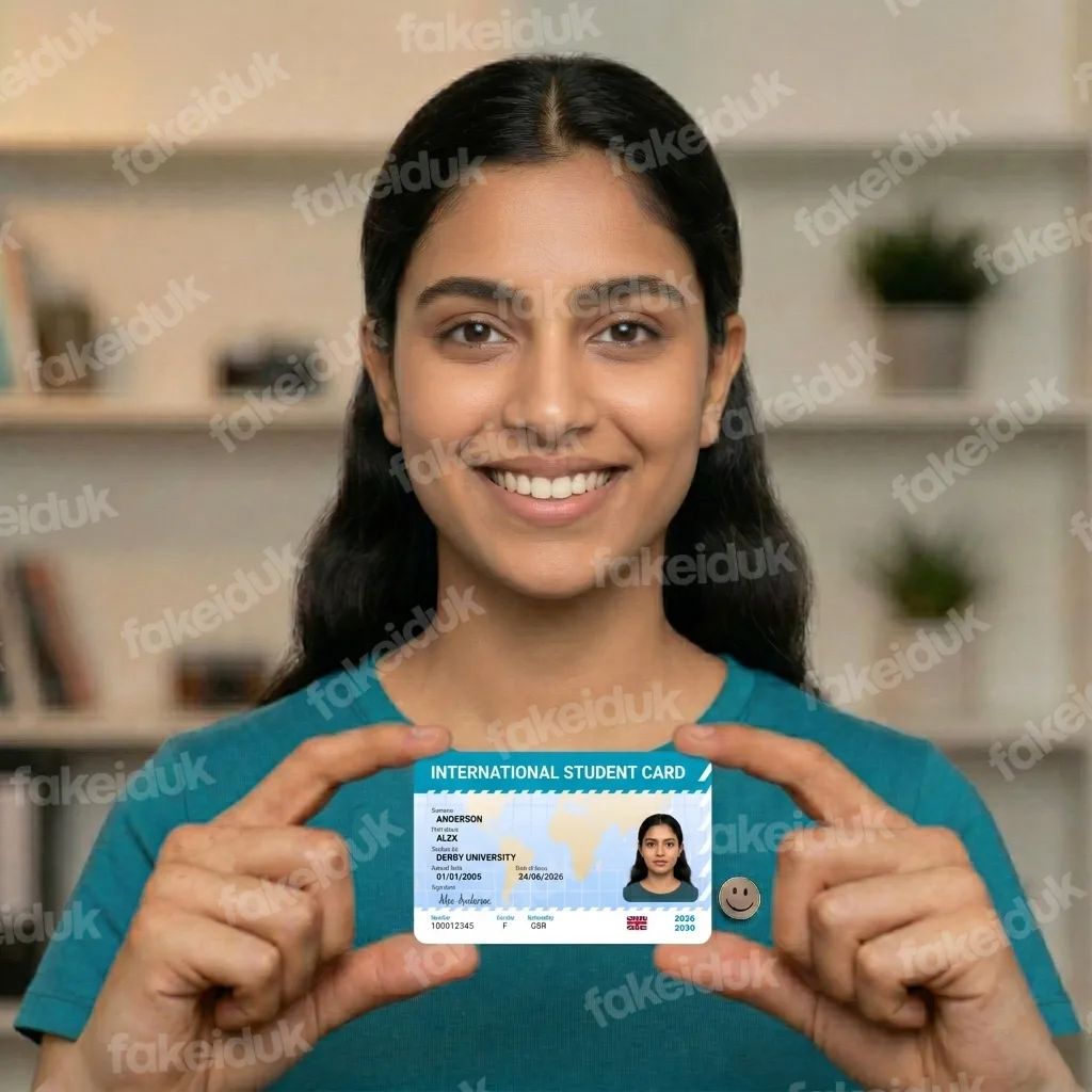 International Student Card — close-up.