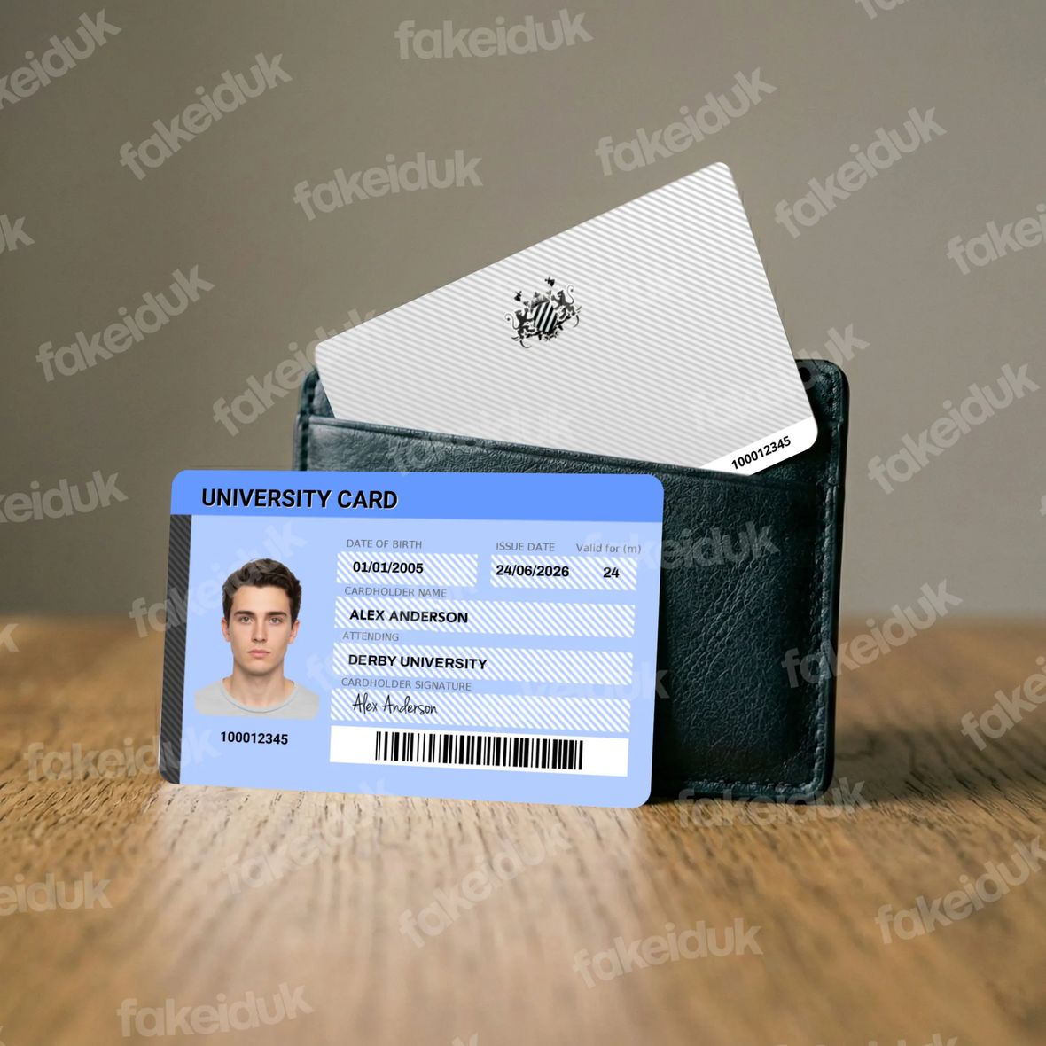 National Student ID Card — holographic overlay.