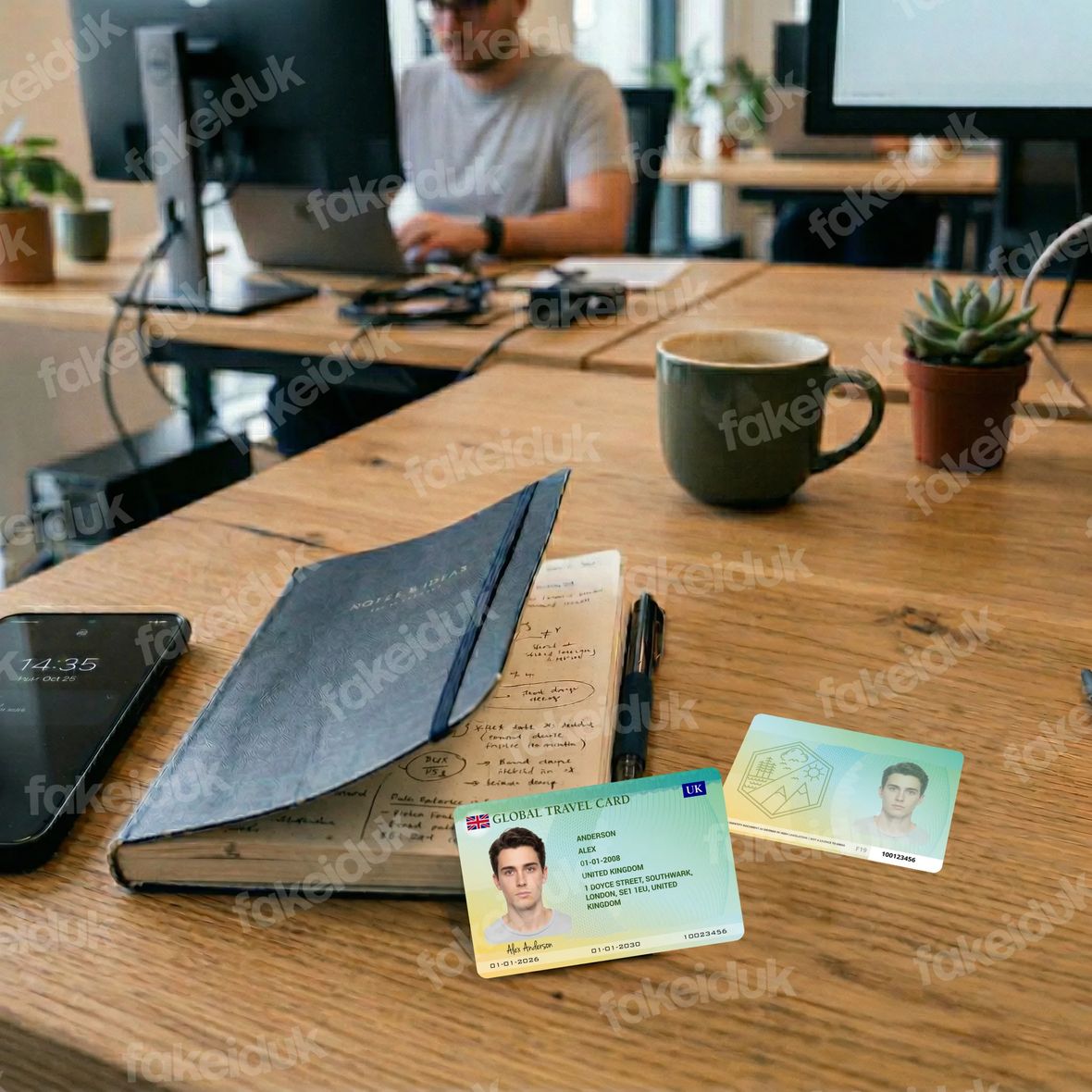 Global Travel Card — UV features.