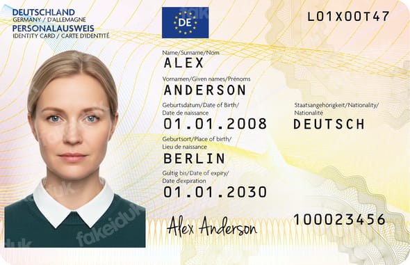 Germany Personalausweis
