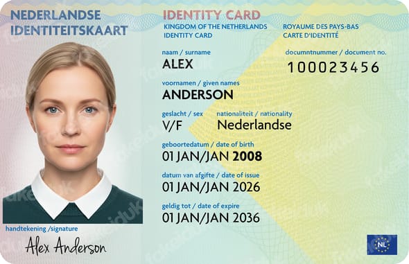 Netherlands Identity Card