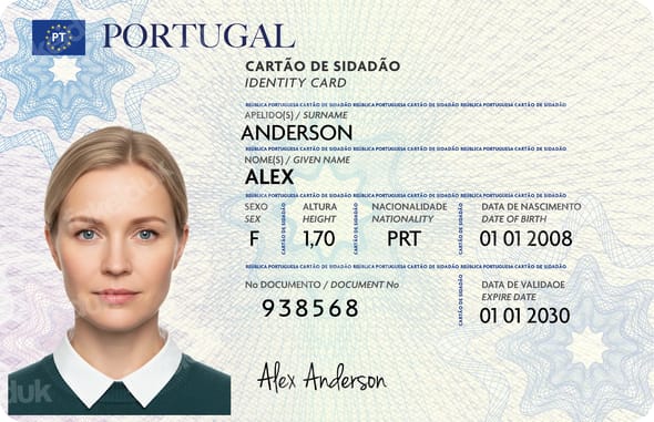 Portugal Identity Card
